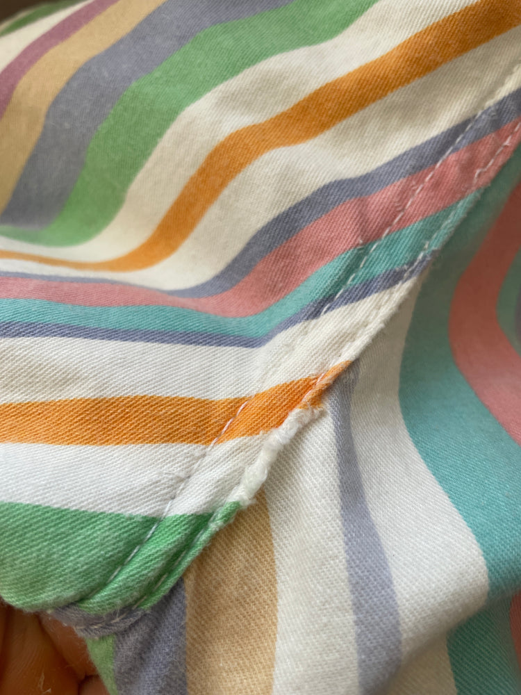 Pastel Striped Mum Jeans - 29"