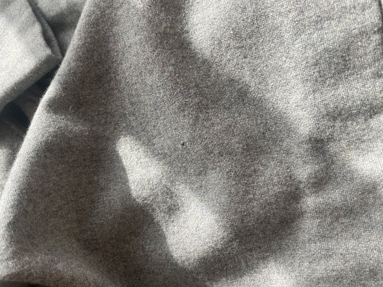 Grey Bow Mini Dress - M