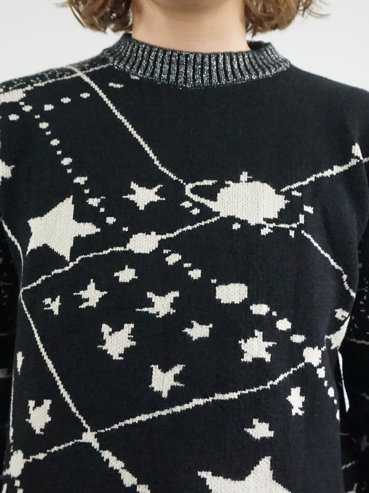 Black Celestial Jumper - M