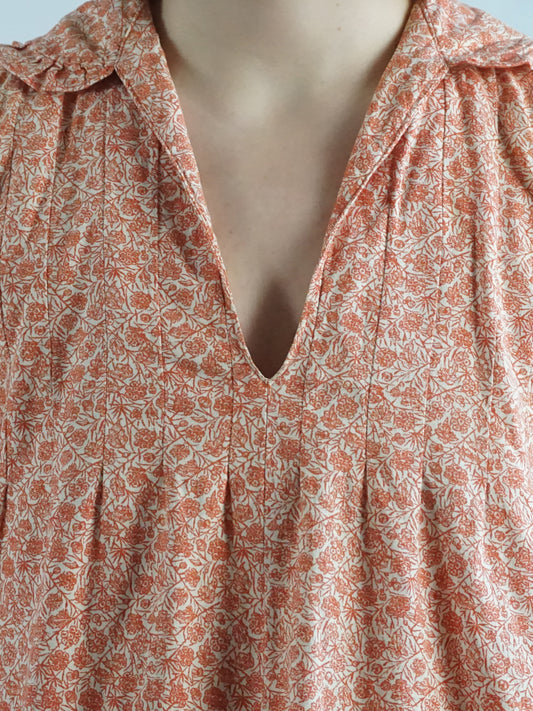 Laura Ashley Ditsy Floral Smock Dress - S