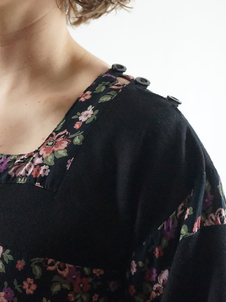 Kadix Tiered Midi Dress - S