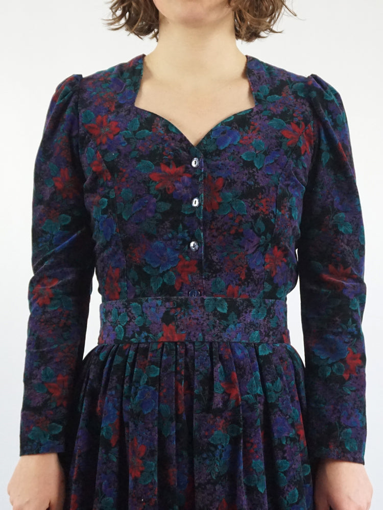 Vivien Smith Corduroy Dress - S