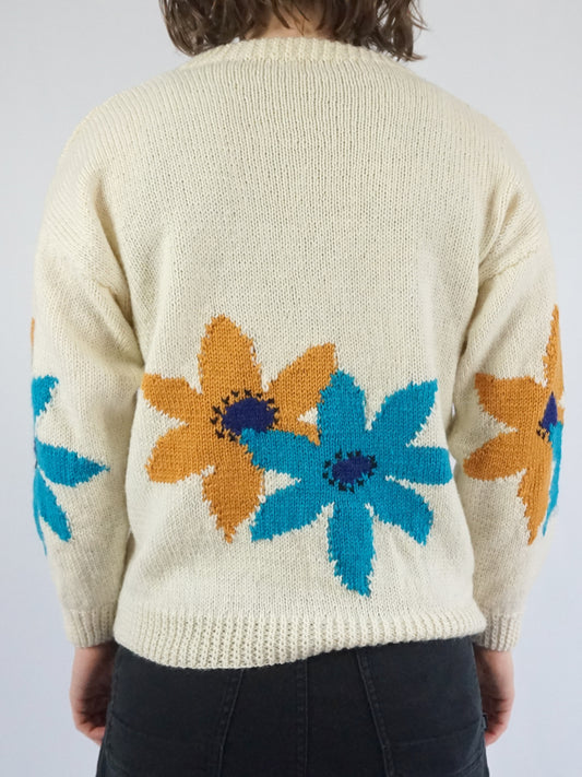 Colourful Parrot Jumper - M