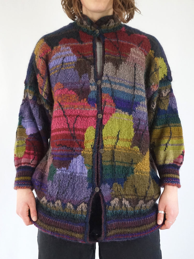 Kaffe Fassett Autumn Leaves Cardigan - XL