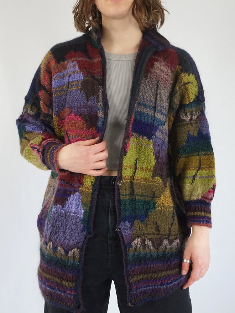 Kaffe Fassett Autumn Leaves Cardigan - XL