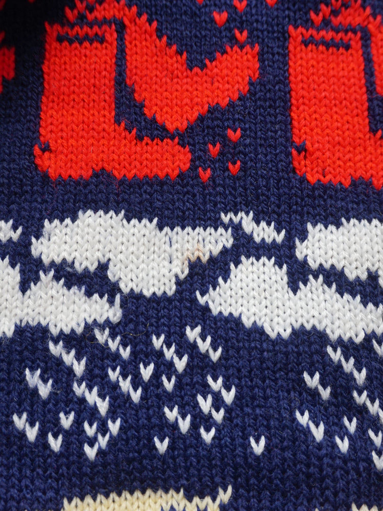 Umbrella, Wellies & Clouds Jumper - S/M