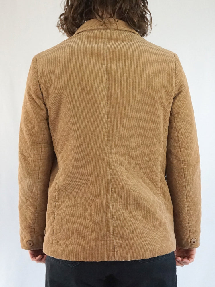 Quilted Corduroy Blazer - S