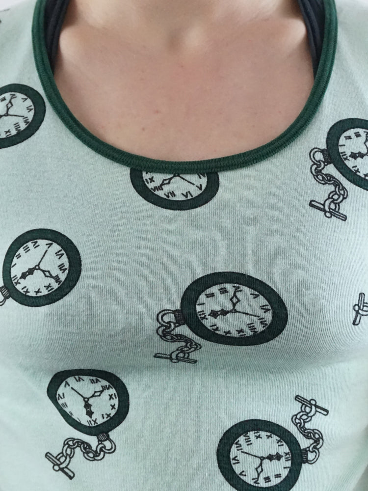 Pocket Watch Cotton Vest - S