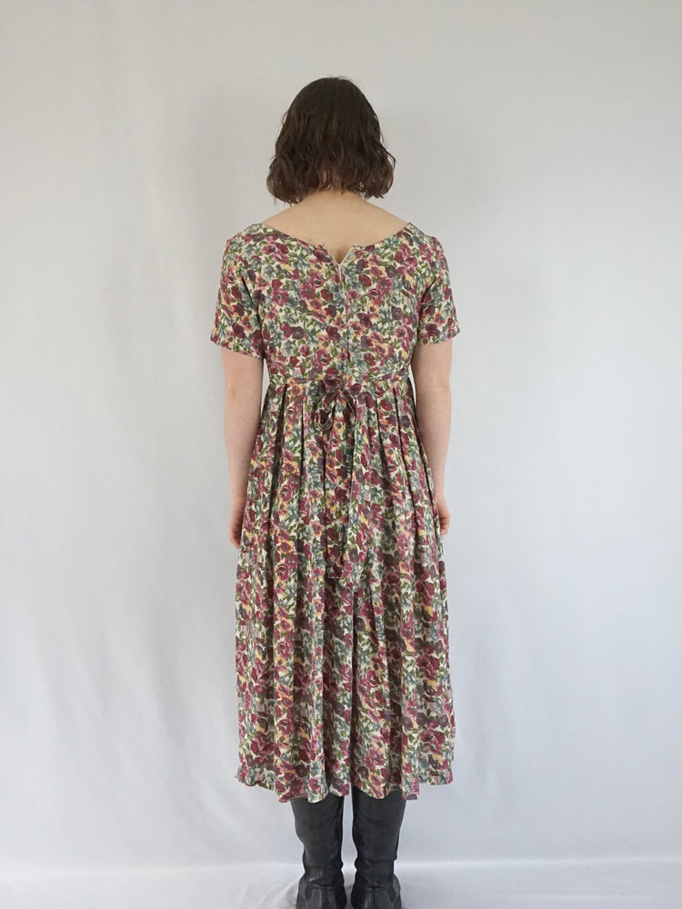Monsoon Floral Maxi Dress - M