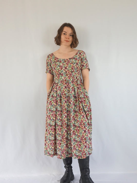 Monsoon Floral Maxi Dress - M