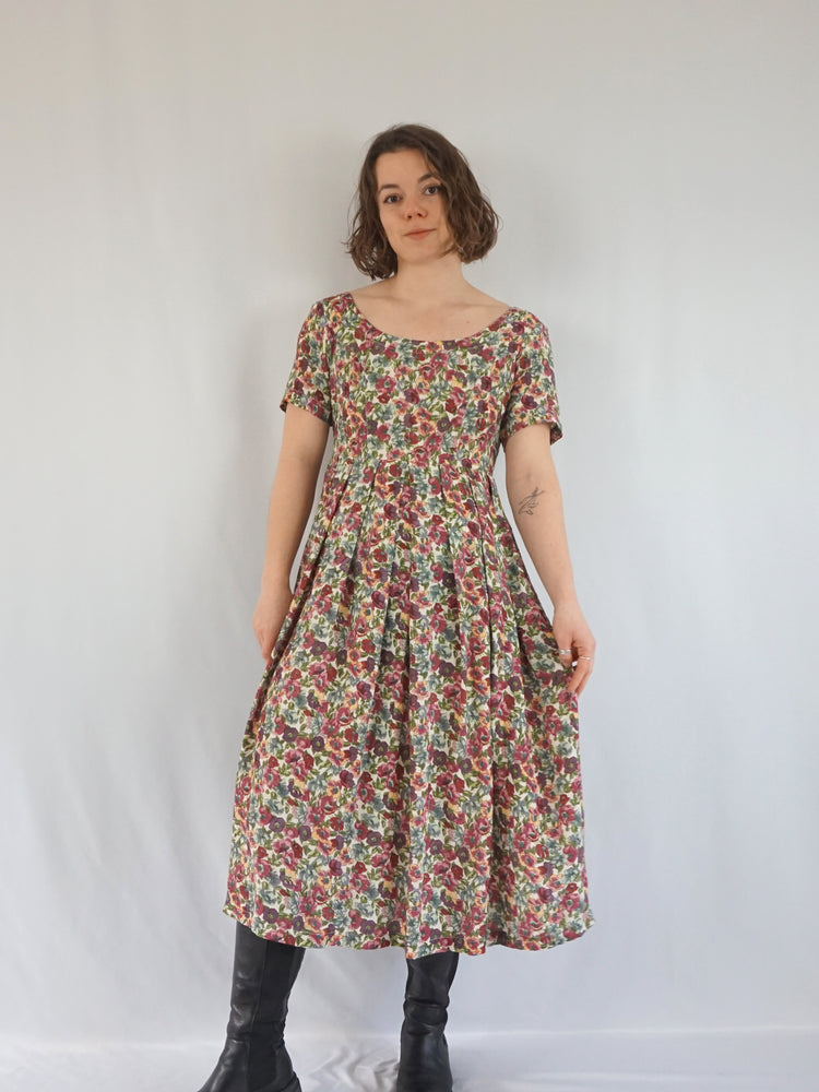 Monsoon Floral Maxi Dress - M