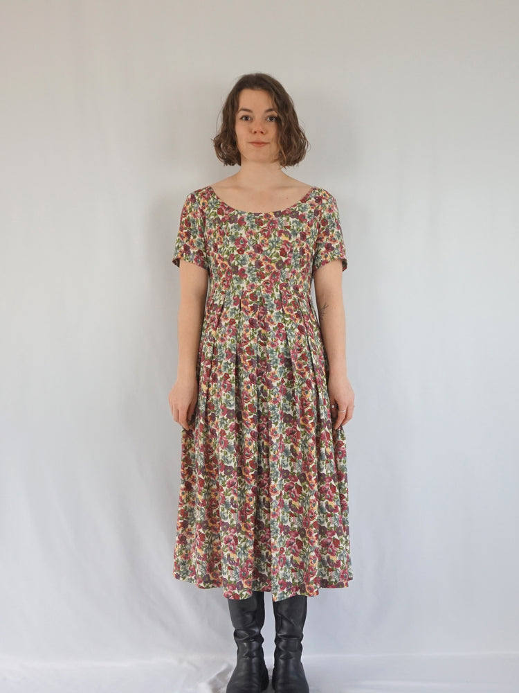 Monsoon Floral Maxi Dress - M