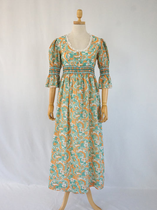 Richard Shops Smocked Dress - XS