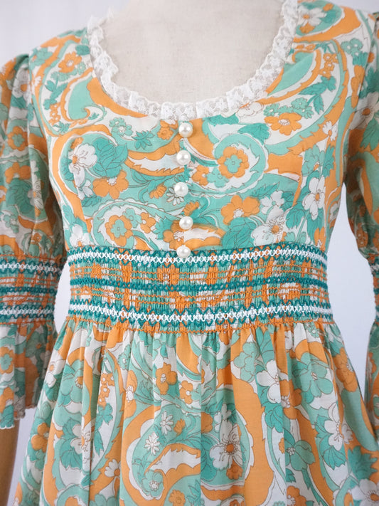 Richard Shops Smocked Dress - XS