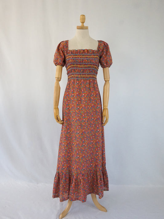 Ditsy Floral Smocked Dress - XS