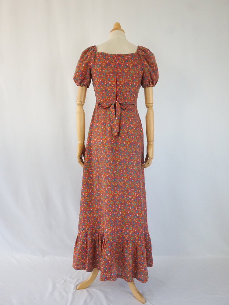 Ditsy Floral Smocked Dress - XS
