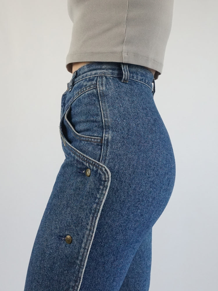 Rocky Mountain Side Button Jeans - 26"