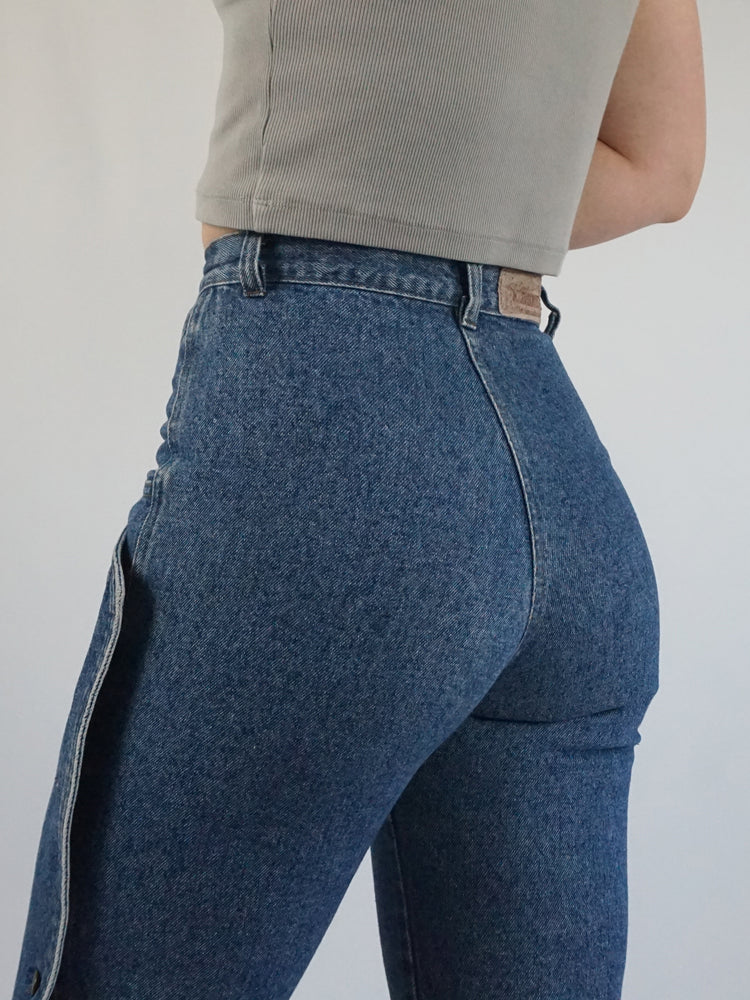 Rocky Mountain Side Button Jeans - 26"