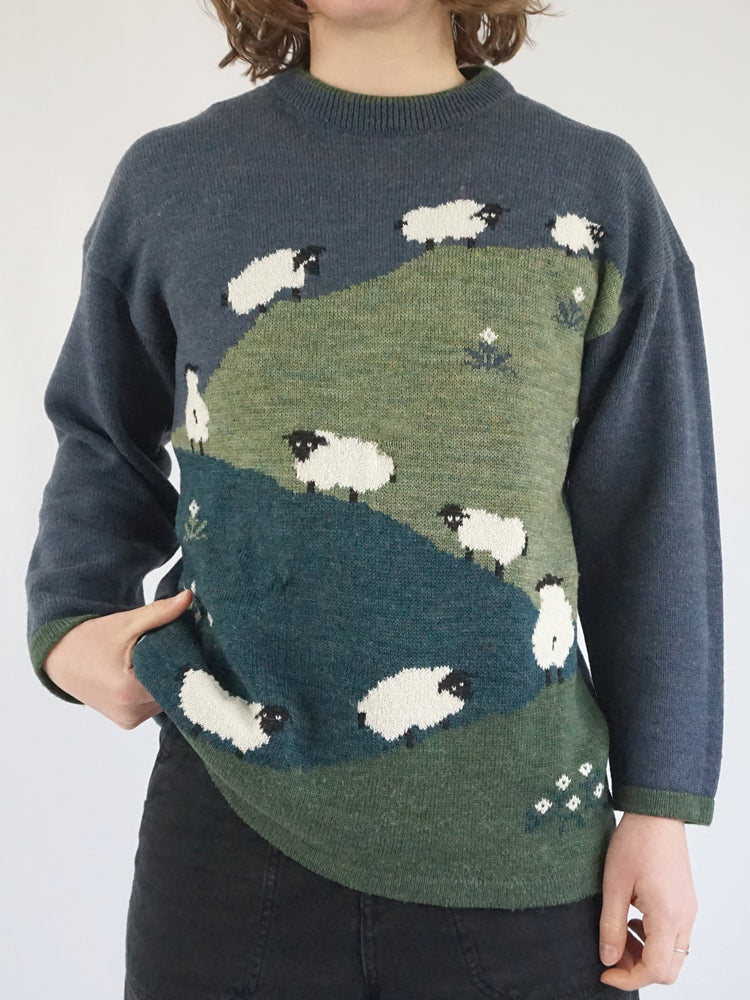 Sheep Countryside Jumper - M