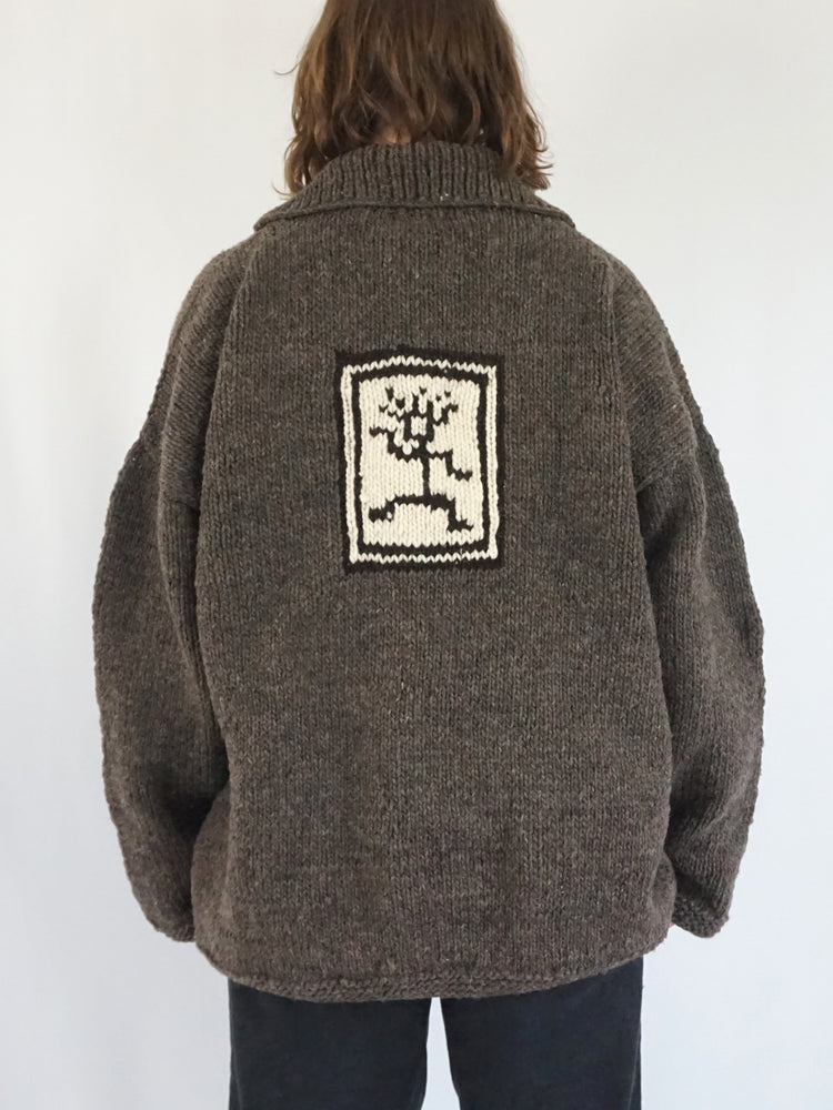 Pachamama 1/4 Zip Jumper - XXL