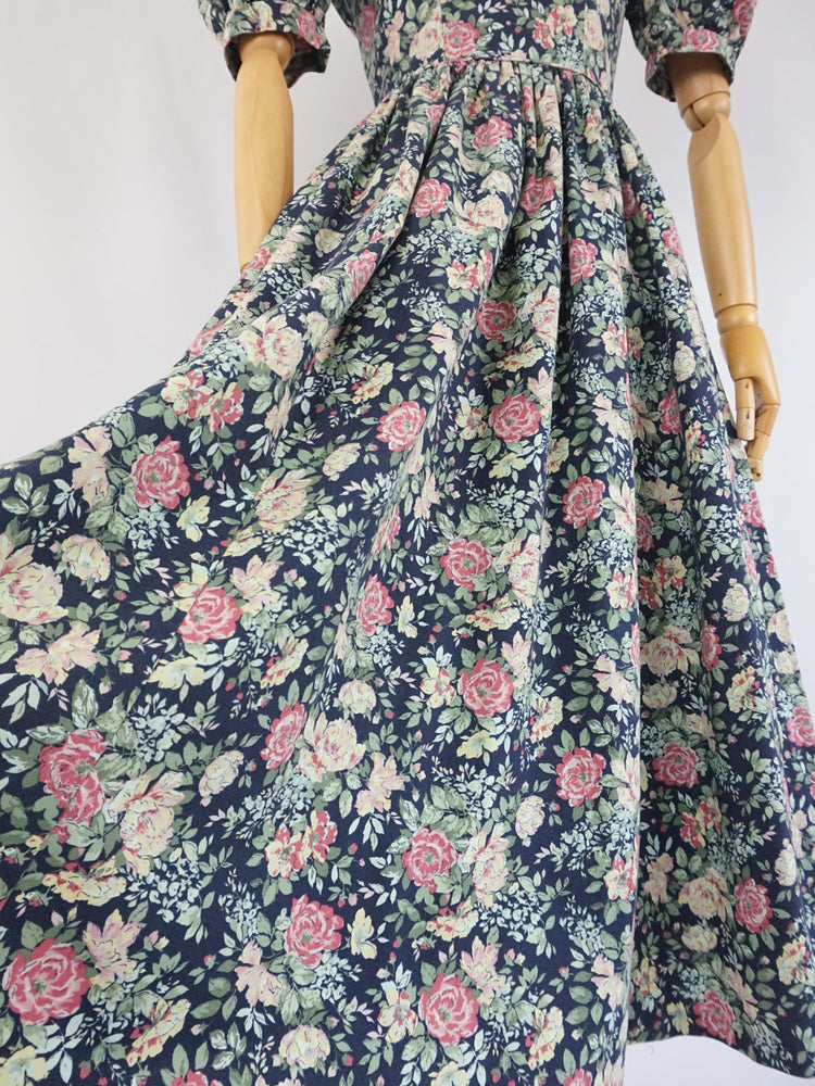 Backless Laura Ashley Dress - XS