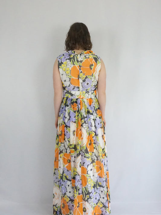 Berketex Floral Maxi Dress - M
