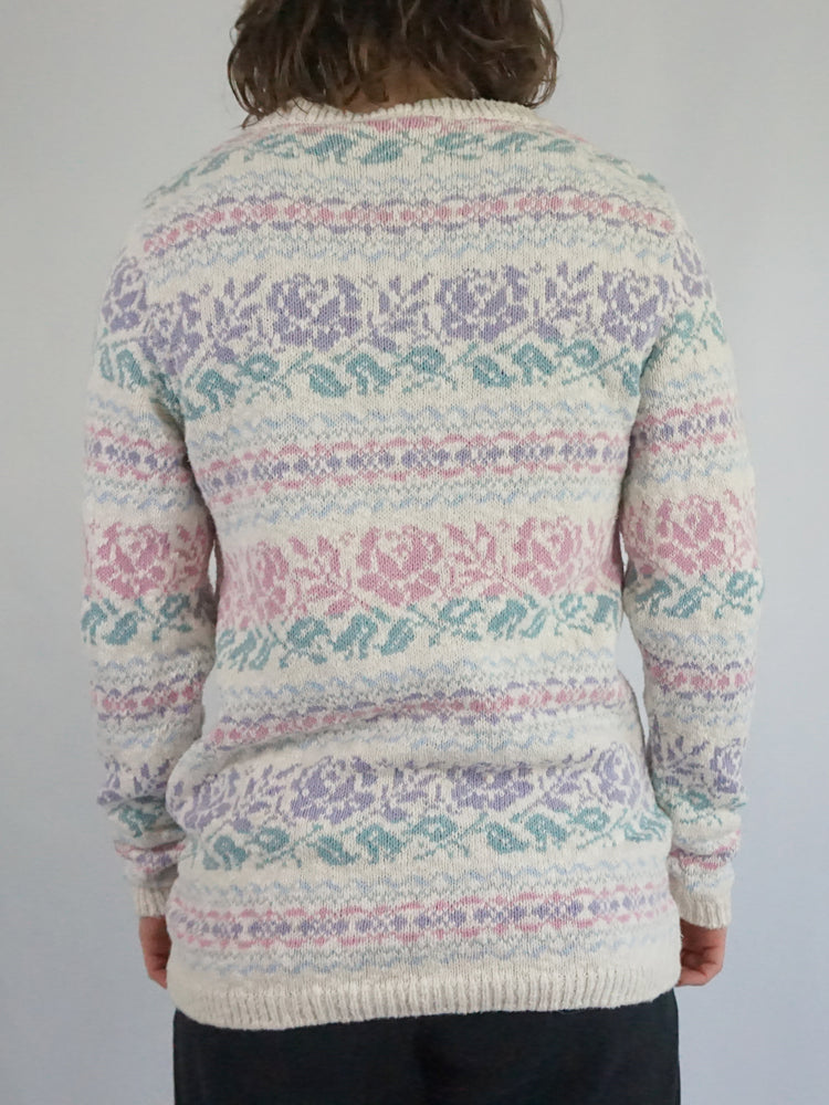 Laura Ashley Cotton Jumper - M
