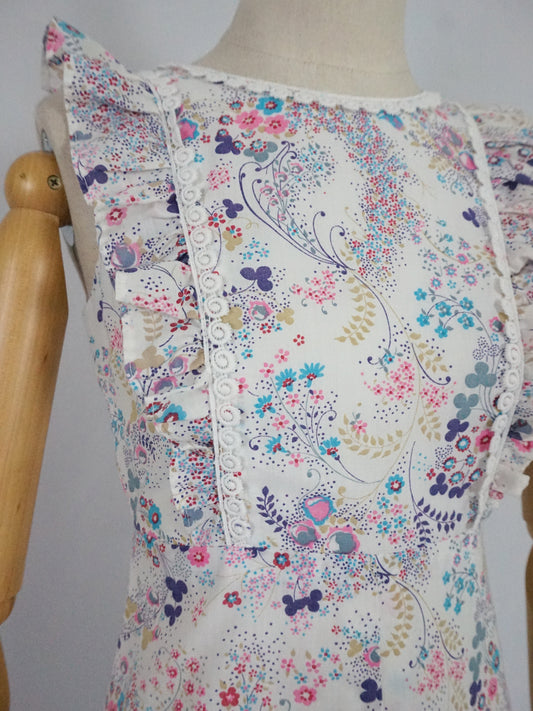 Quad Ditsy Floral Dress - XXS