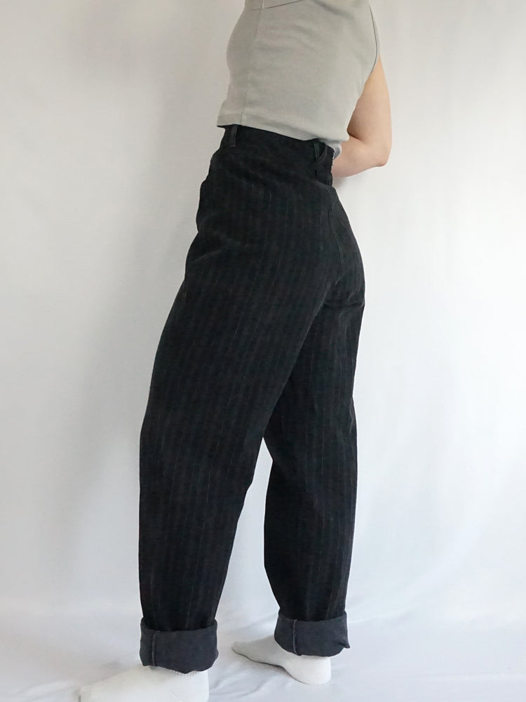 Rocky Mountain Striped Mum Jeans - 34"