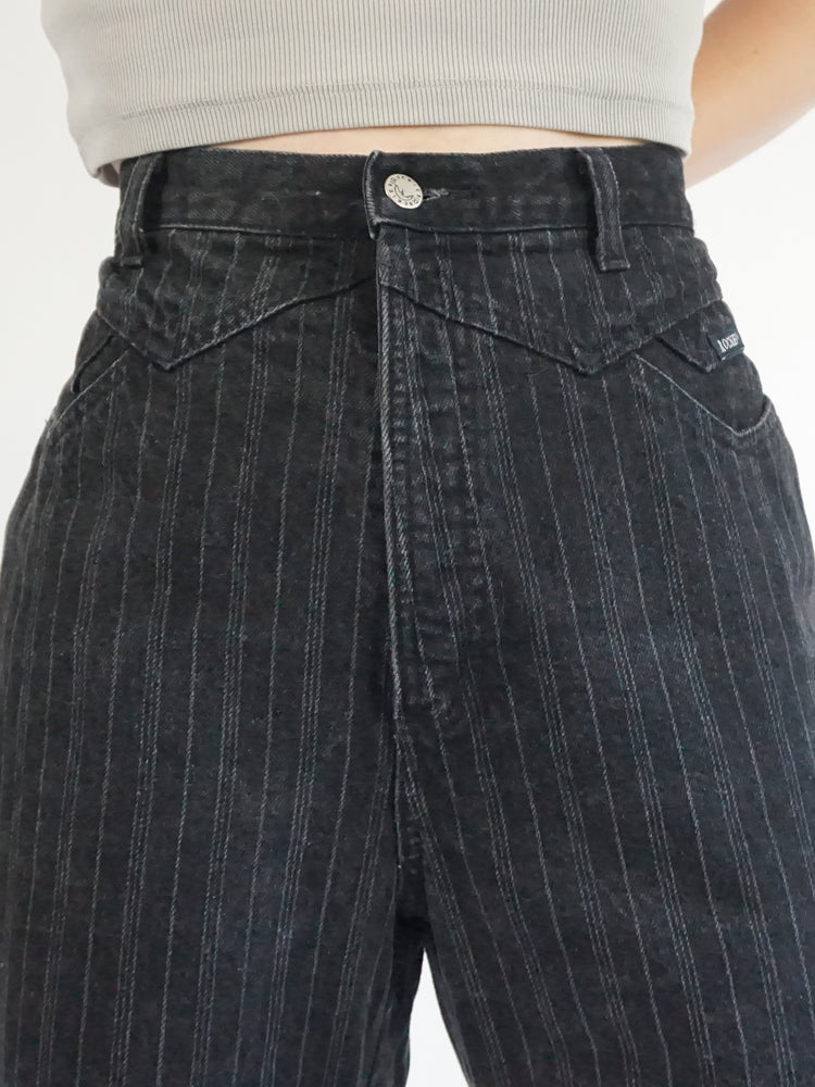 Rocky Mountain Striped Mum Jeans - 34"