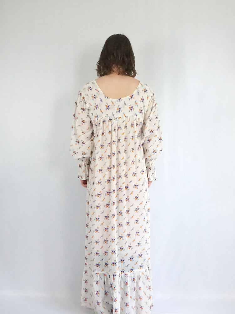Indian Cotton Cheesecloth Dress - S