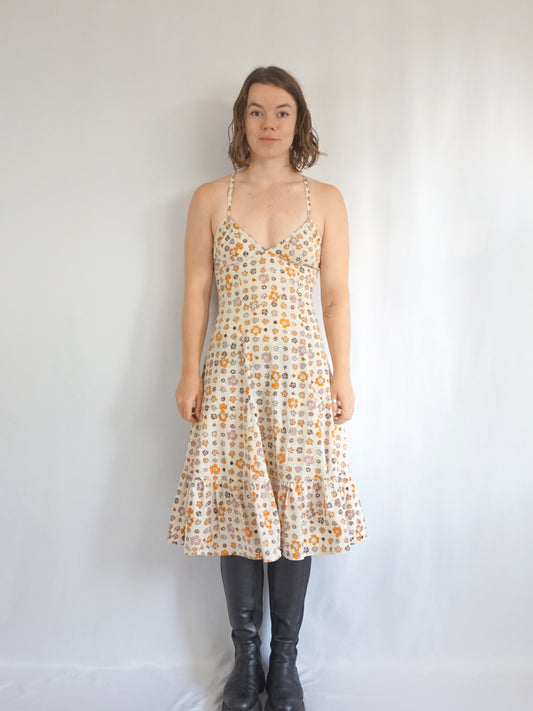 Ditsy Floral Crossback Dress - S/M