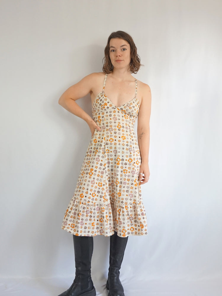 Ditsy Floral Crossback Dress - S/M