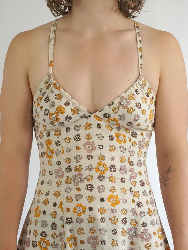 Ditsy Floral Crossback Dress - S/M