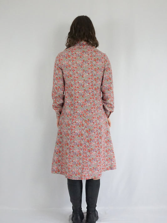 Liberty Print Smock Dress - M