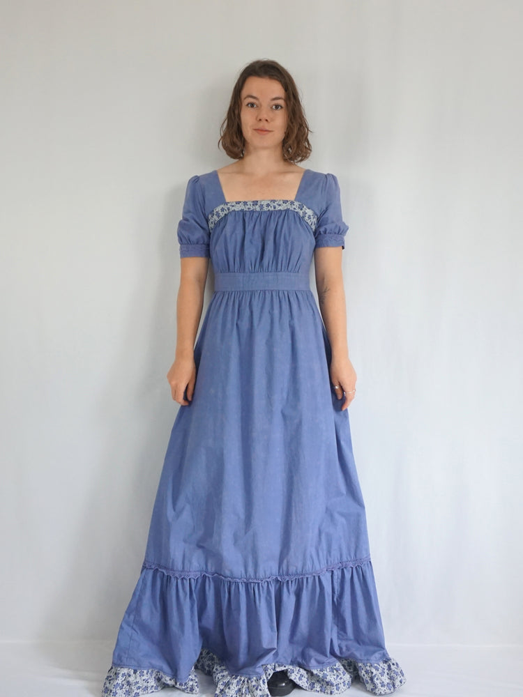 Dusky Purple Maxi Dress - S/M