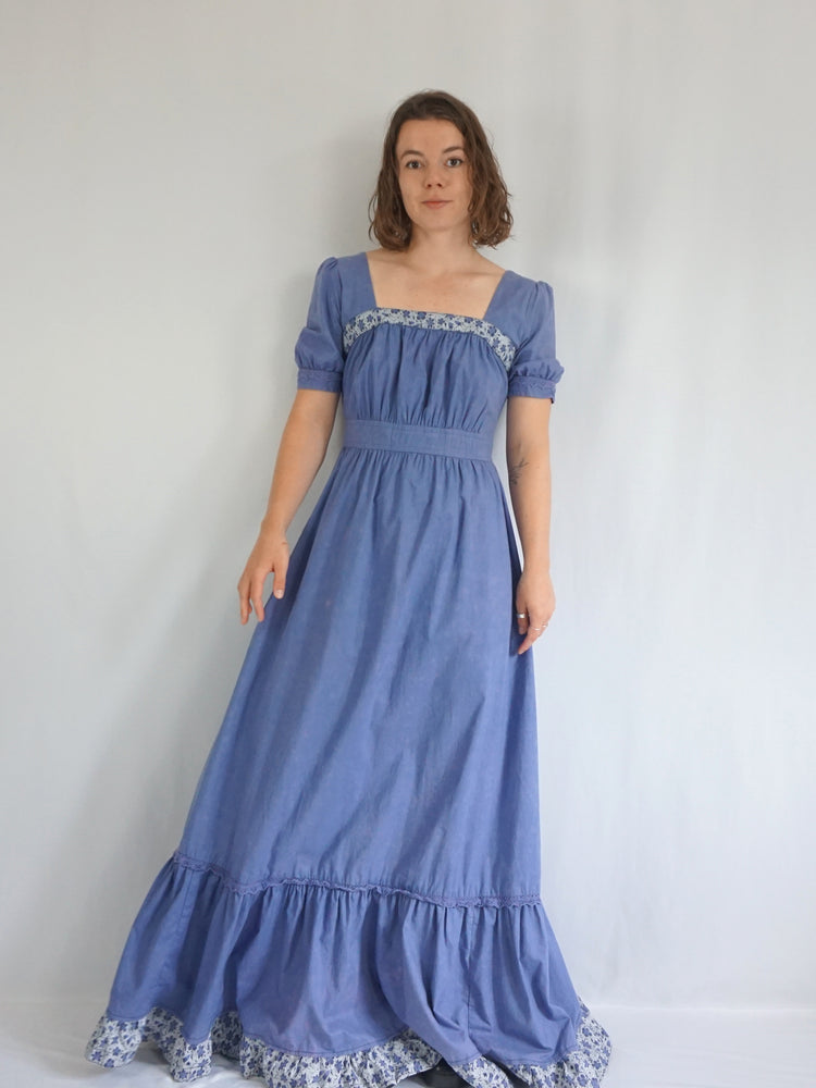 Dusky Purple Maxi Dress - S/M