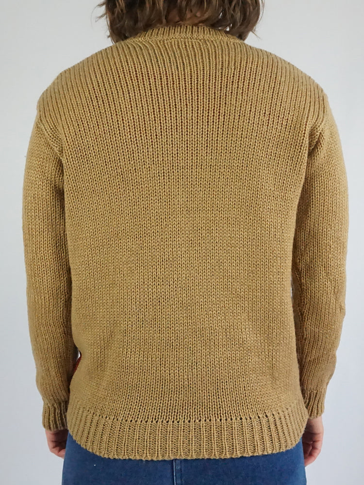 Cottage & Trees Jumper - M