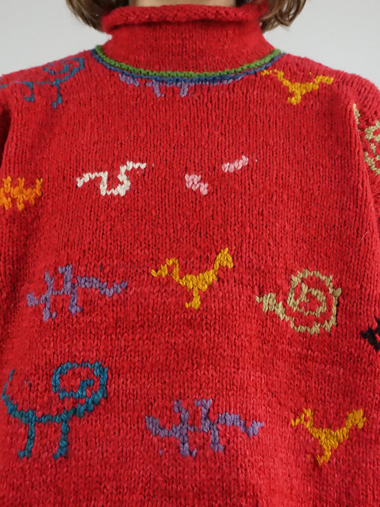 Red Amano Animal Jumper - XXL