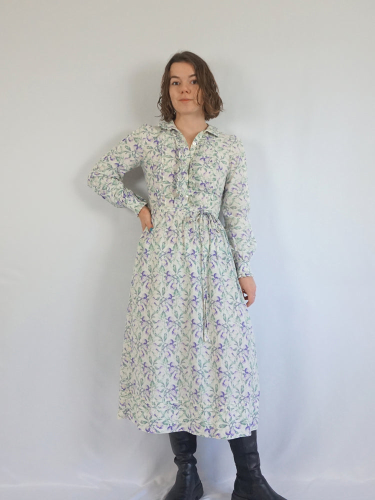 Laura Ashley Lilac Berry Dress - XS/S