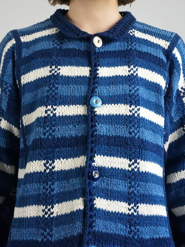 Amano Chunky Cotton Cardigan - XL