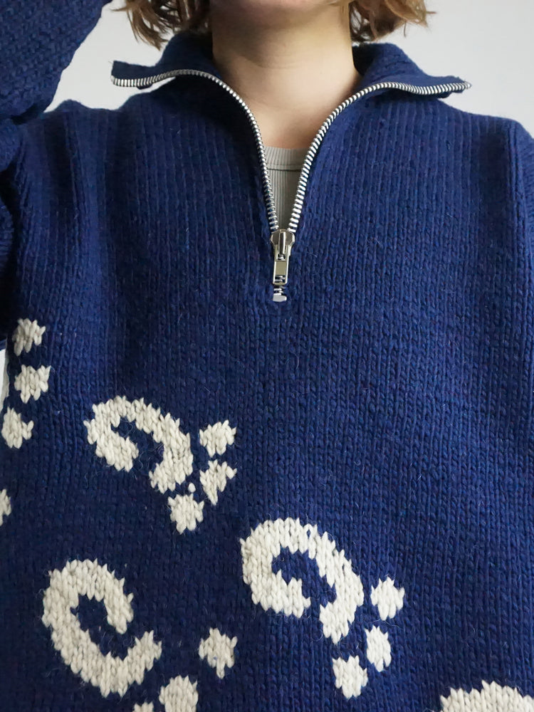 Pachamama Footprint Jumper - XL