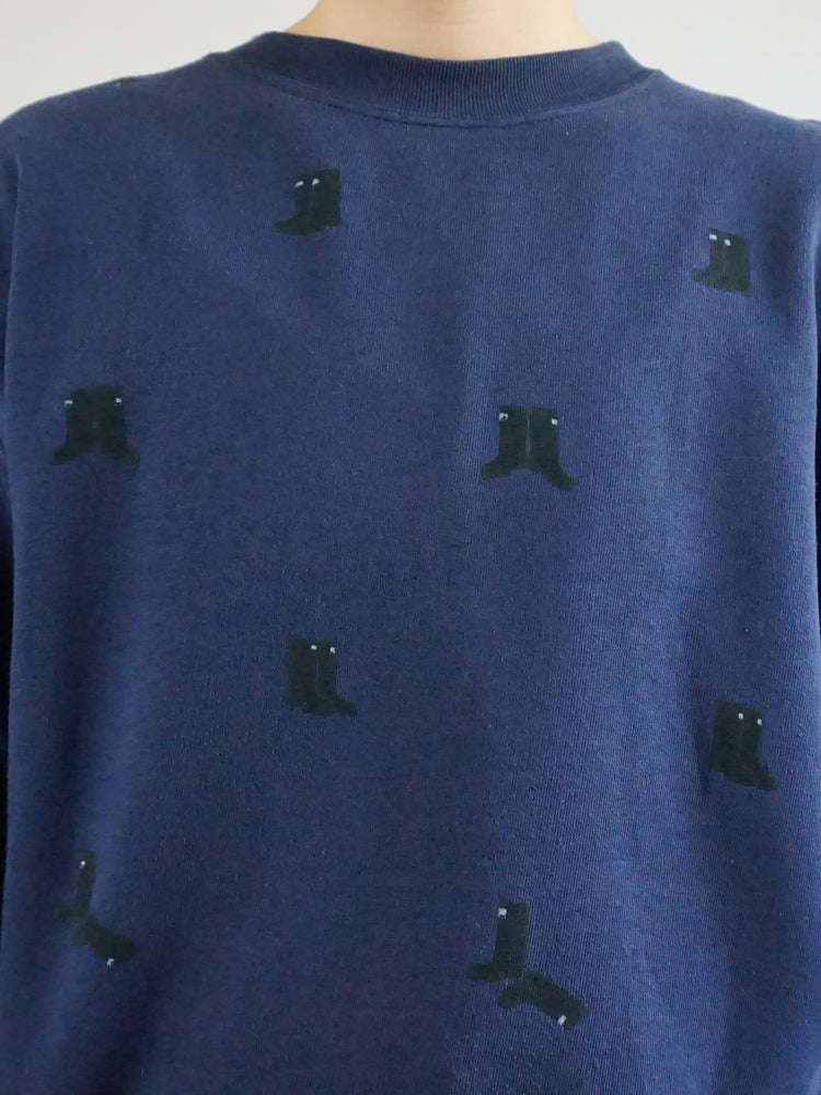 Tulchan Welly Boots Sweatshirt - S