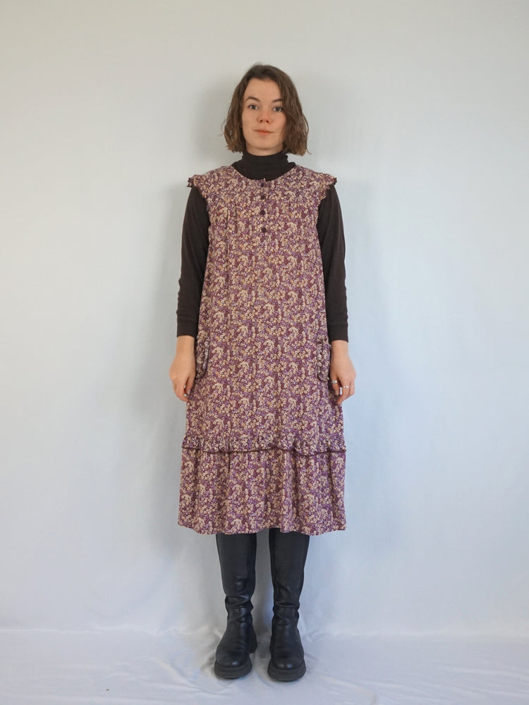 Floaty Floral Smock Dress - S