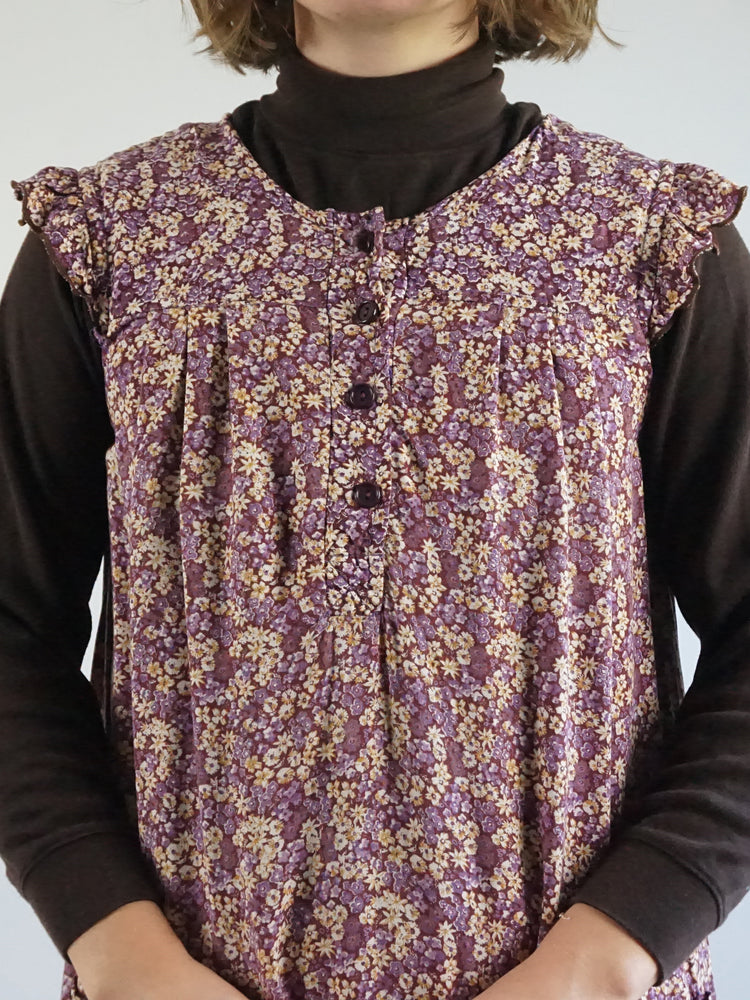 Floaty Floral Smock Dress - S