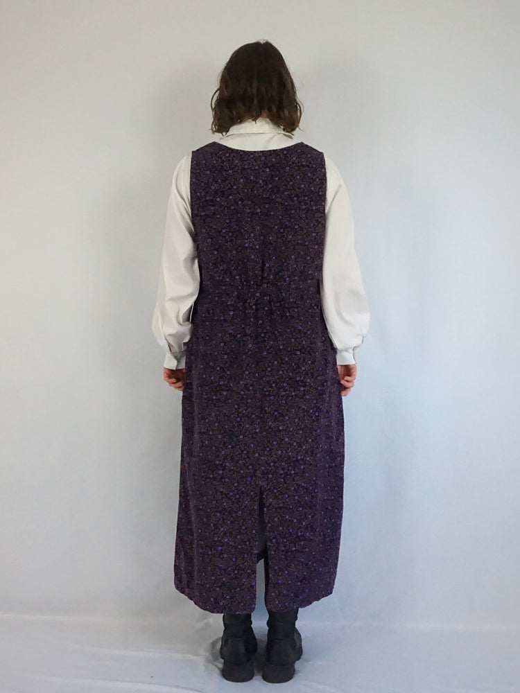 Ditsy Floral Corduroy Dress - XL