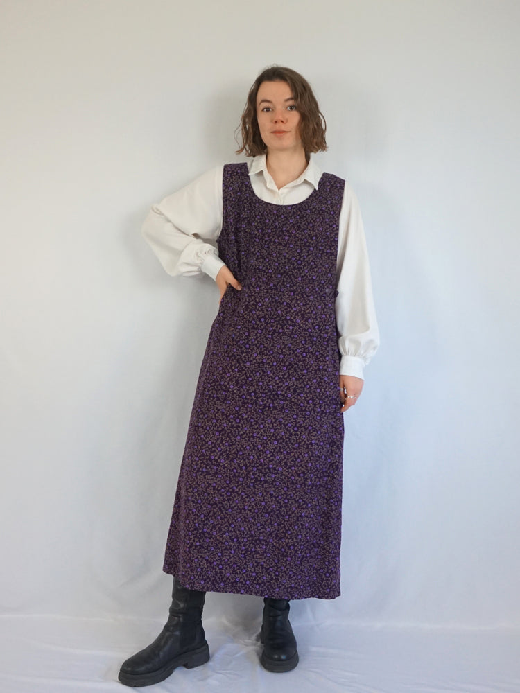 Ditsy Floral Corduroy Dress - XL