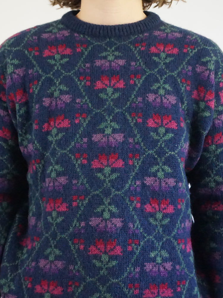 Laura Ashley Wool Jumper - M