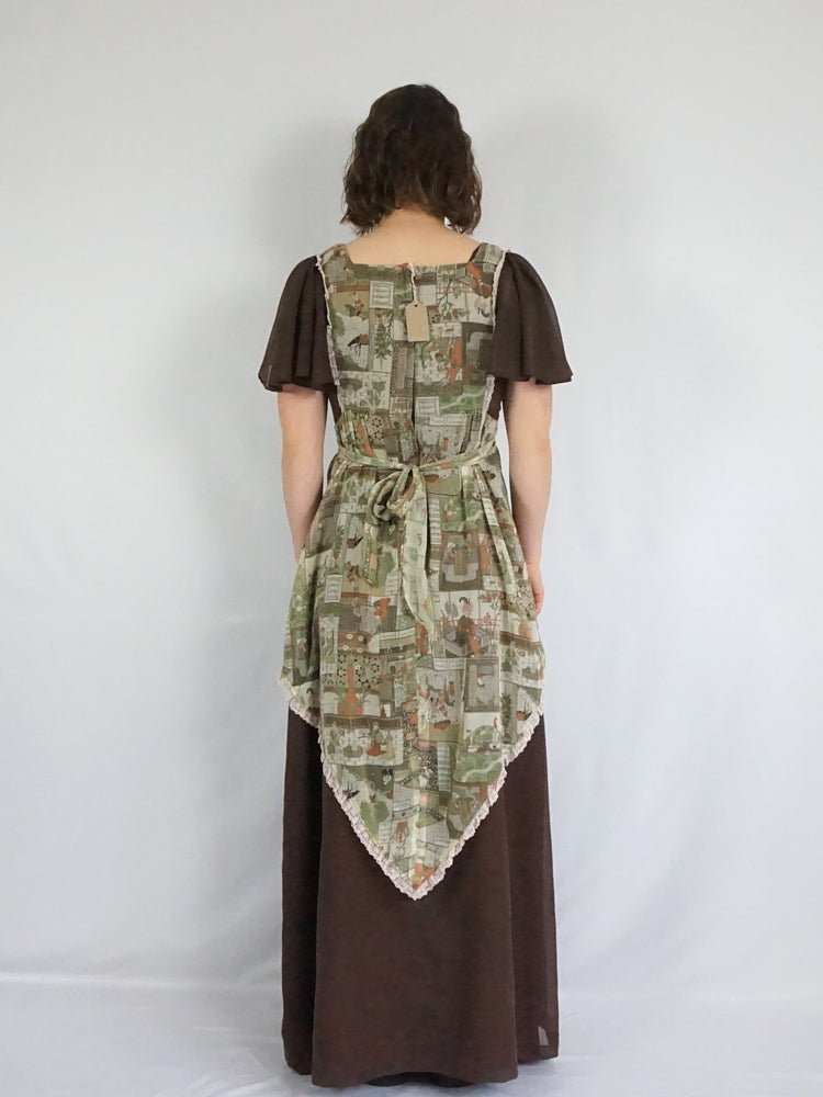Richard Shops Corset Maxi Dress - M