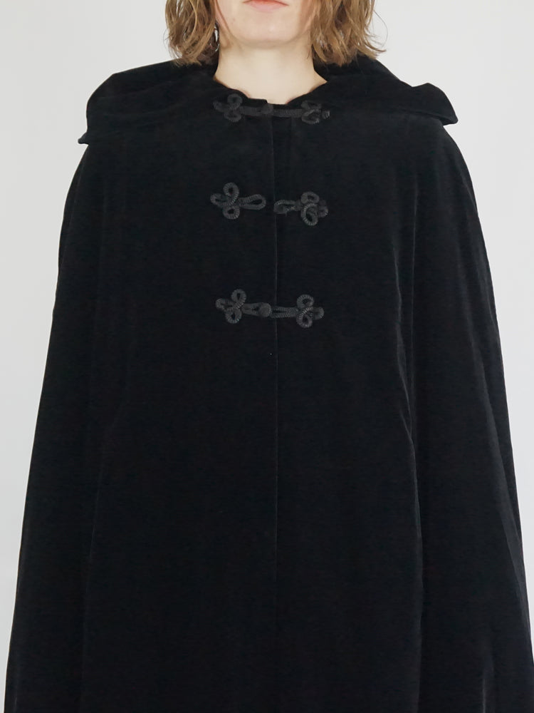 Laura Ashley Velvet Cape - One Size